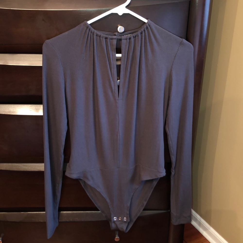 Topshop long sleeve bodysuit